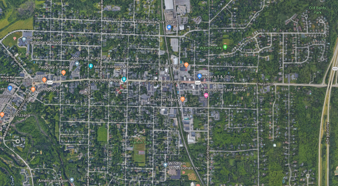 East Aurora Charming Neighborhood in Upstate New York Vidlers